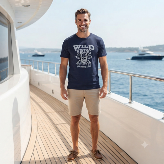 Exclusive-Tee-Navy-Viking Head-W